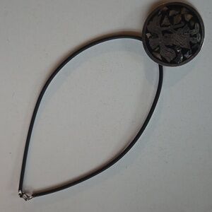 Sterling Aztec Mayan Necklace